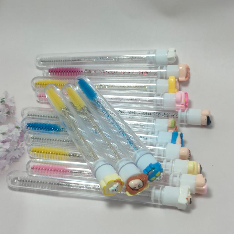 Disposable Eyelash Brush Applicator Extension Mascara Wands/Plastic Tube