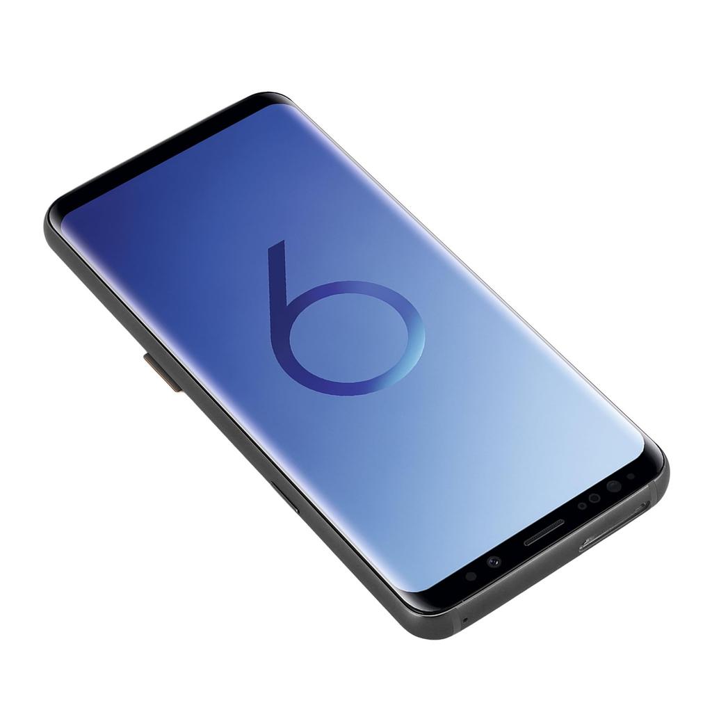 Bildschirmersatz mit Rahmen und Reparaturwerkzeugen 5,8 Zoll Touchscreen-Display Digitizer-Baugruppe für Galaxy S9 SM G9650