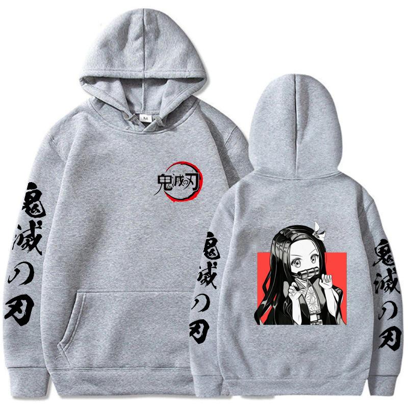 Japanese Animation Kamado Tanjirou Men's Hoodie Autumn Sweatshirt Men Womnen Fashion Design Pullover Men's Fleece Hoodies