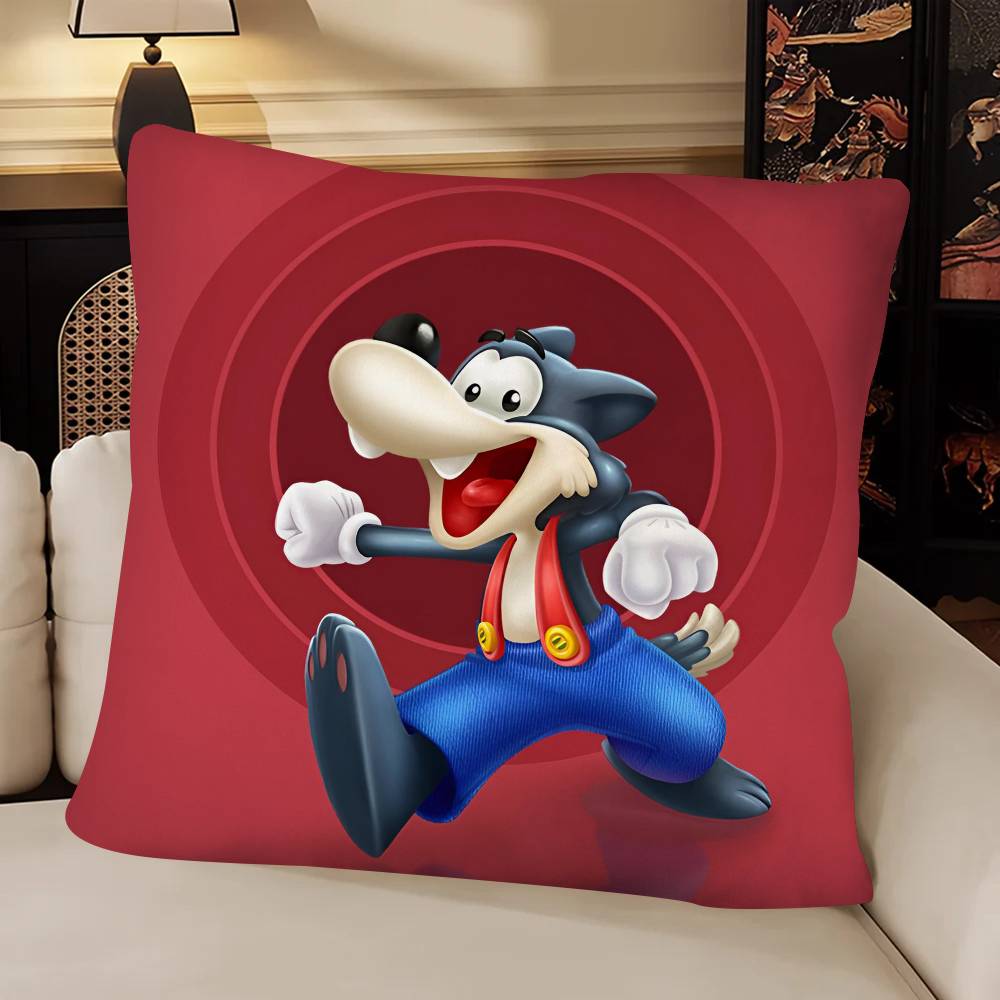 Anime Game TToon BBlast Pillow Case Fashion Square Pillowcase Bedroom Sofa Room Ins Decoration Leisure