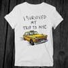 I Survived My Trip To NYC Spider Movie T Shirt Unisex Adult Mens Womens Gift Cool Music Fashion Top Vintage Retro Tee G269