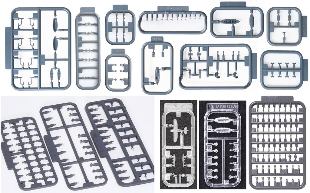 1/700 Special Series No.002 EX-1 Japanese Navy Battleship Kongo (1944/Operation Sho-Ichi-Go) Plus Spec Plastic Model