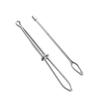 Metal Drawstring Threader Tweezers Elastic Cord Threading Clip Easy Quick Threading Tool For Garment Repair Sewing Craft