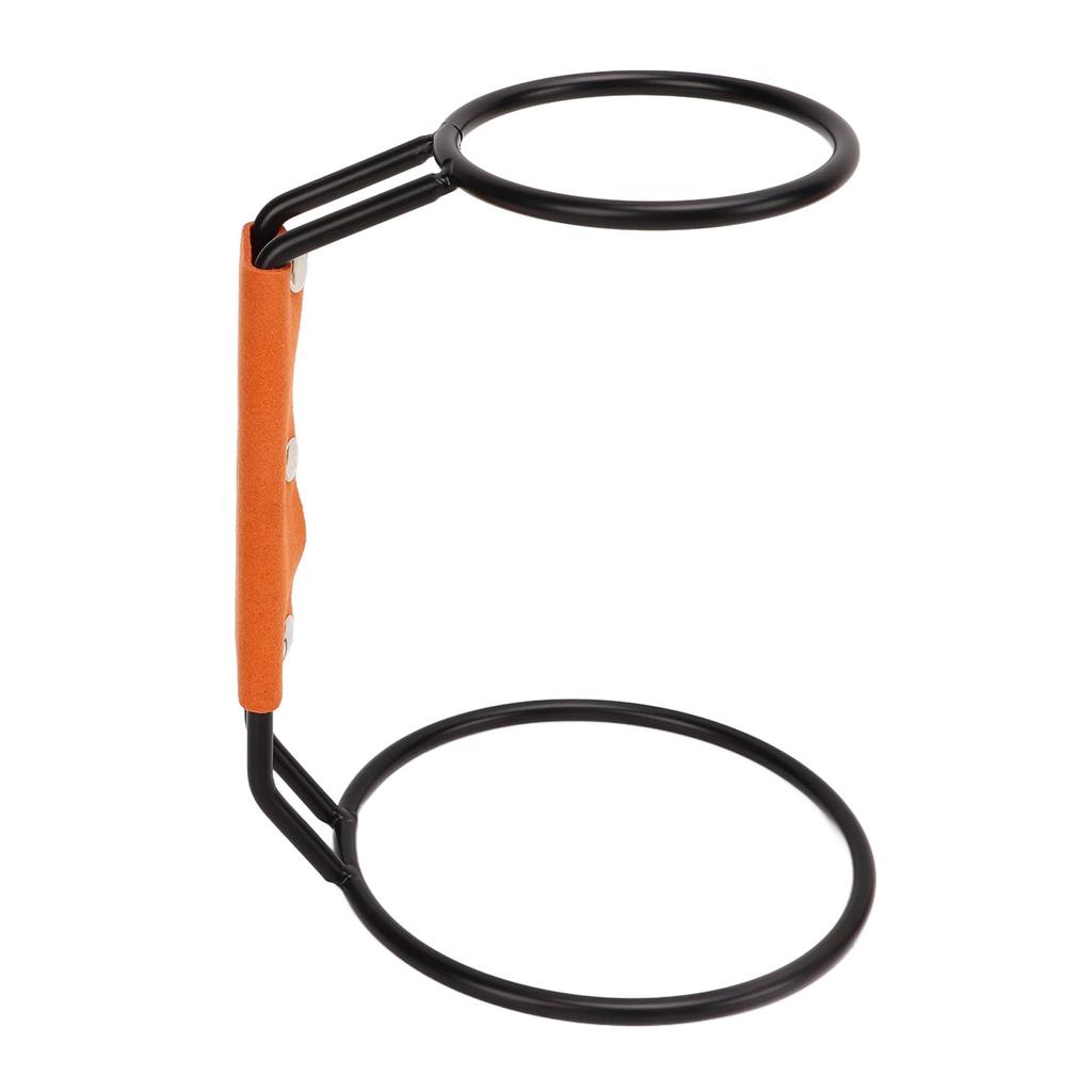 Pour Over Kaffeetropfer Gestell Eisen Tropferständer mit Ledergriff Etui für Zuhause Café