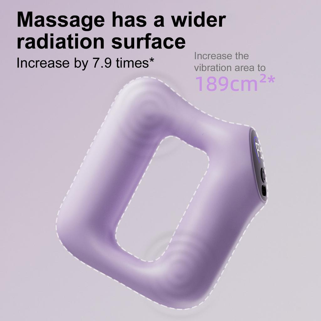 Grade Fascia Ring Muscle Relaxation Massager Rechargeable Vibration For Burning And Muscle Recovery Release Paper