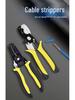 Electrician Wire Strippers & Cutters: Quick Repair Skinning Knife & Pliers Hand Tools