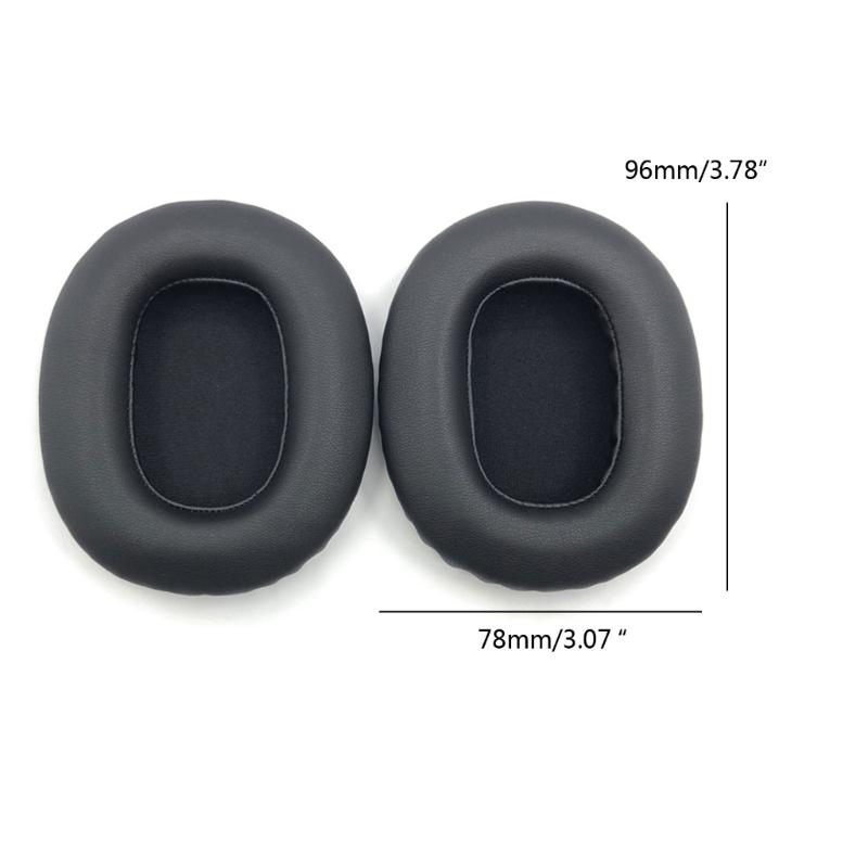 Cuscinetti auricolari Earpads in pelle proteica Cuscinetti per le orecchie per cuffie Headset Denon AH-MM400 Padiglioni in memory foam morbidi