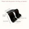 Heavy-Duty 1pcs Multi-Functional Car Seat Back Hooks - Space-Saving Dual Storage Clips, Suitable for Various Car Models