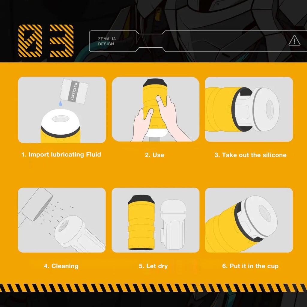 Automatic Vibration Male Masturbator ZEMALIA Vibration Stroker Sleeve 3D Textured Soft Silicone Portable Pocket