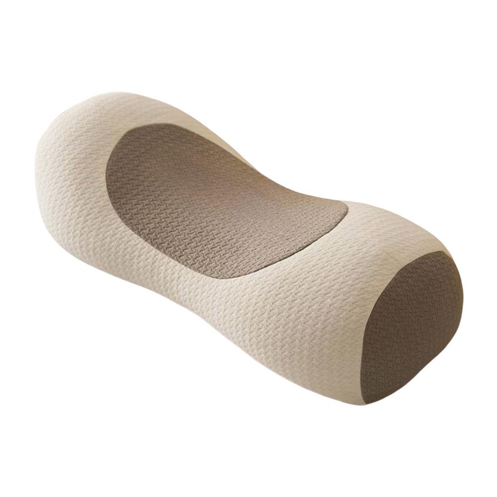 

Anti-arch Buckwheat Pillows Breathable Traction Cervical Pillow Portable Spine Pillow for Adults Beige/Type 2
