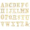 Alphabet LEDs Light Standing Letters Sign with Bulbs Night Lamp Warm White Constant Bright Light Effect 2 * AA Cell Operated IP54 Water Resistance