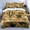 Green Hot Air Balloons. Bedding Sets Duvet Cover Sets Duvet Covers Pillowcases(1 * Duvet Cover 2 * Pillowcases Without Duvet Insert)