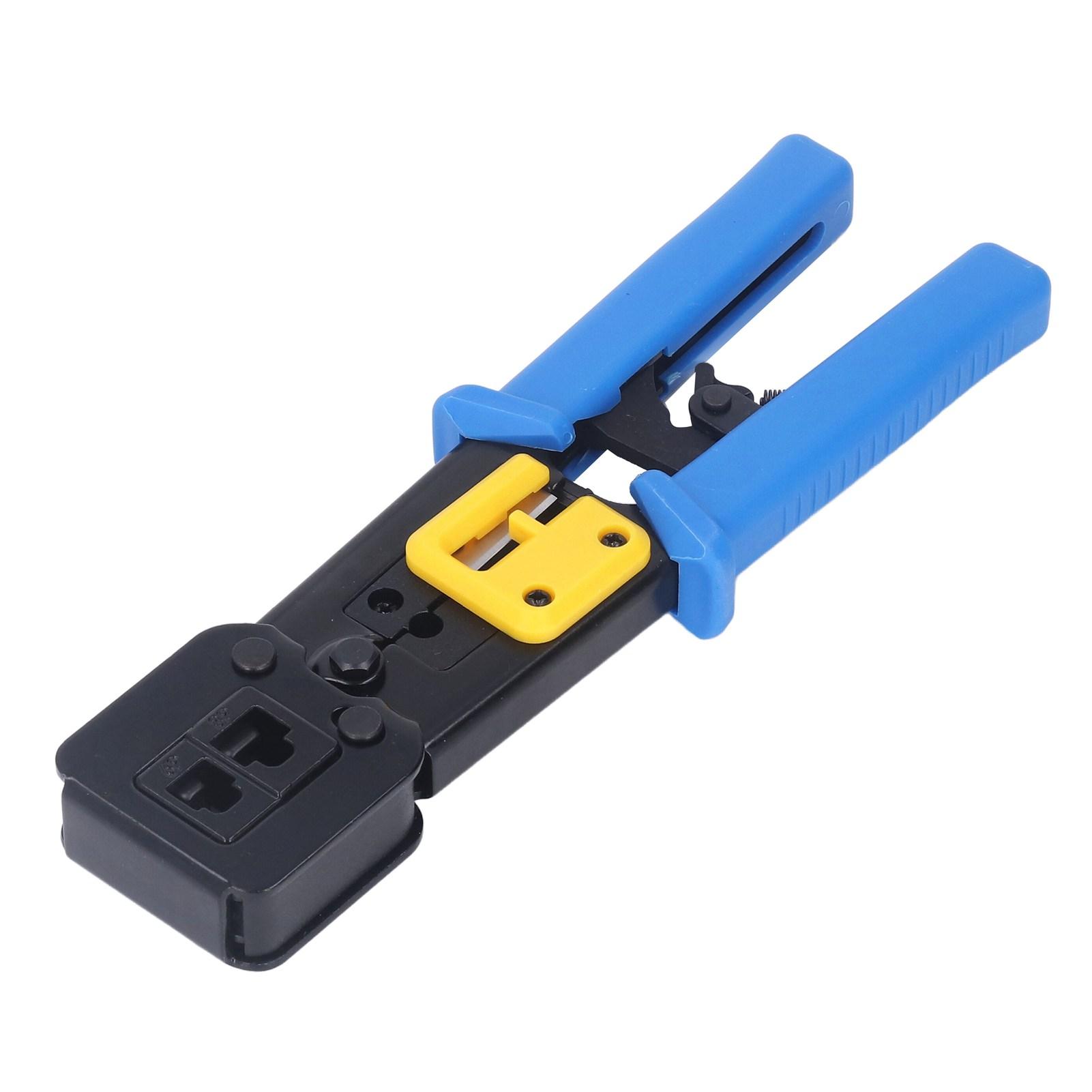 

Набор инструментов для обжима Incisive Инструмент для обслуживания кабелей из высокоуглеродистой стали с 50 разъемами RJ и