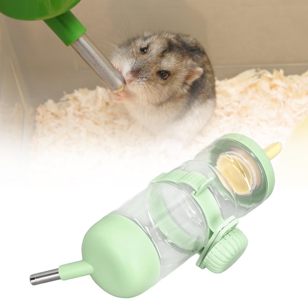 Pet Hanging Water Bottle Multipurpose Leakage Proof Large Capacity Hanging Water Feeder for Small Animals Guinea Hedgehog Rat