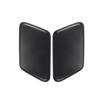 2Pcs For 2005-2009 Volvo S60 Front Headlight Washer Cover Black Left+Right Side