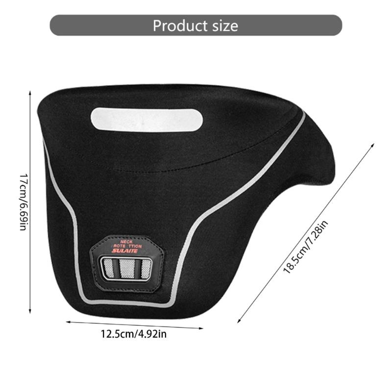 Motorcycle Ride Neck Support Breathable Comfort Neck Brace Motorbike Safety Accessories Designs for Crash Protectios