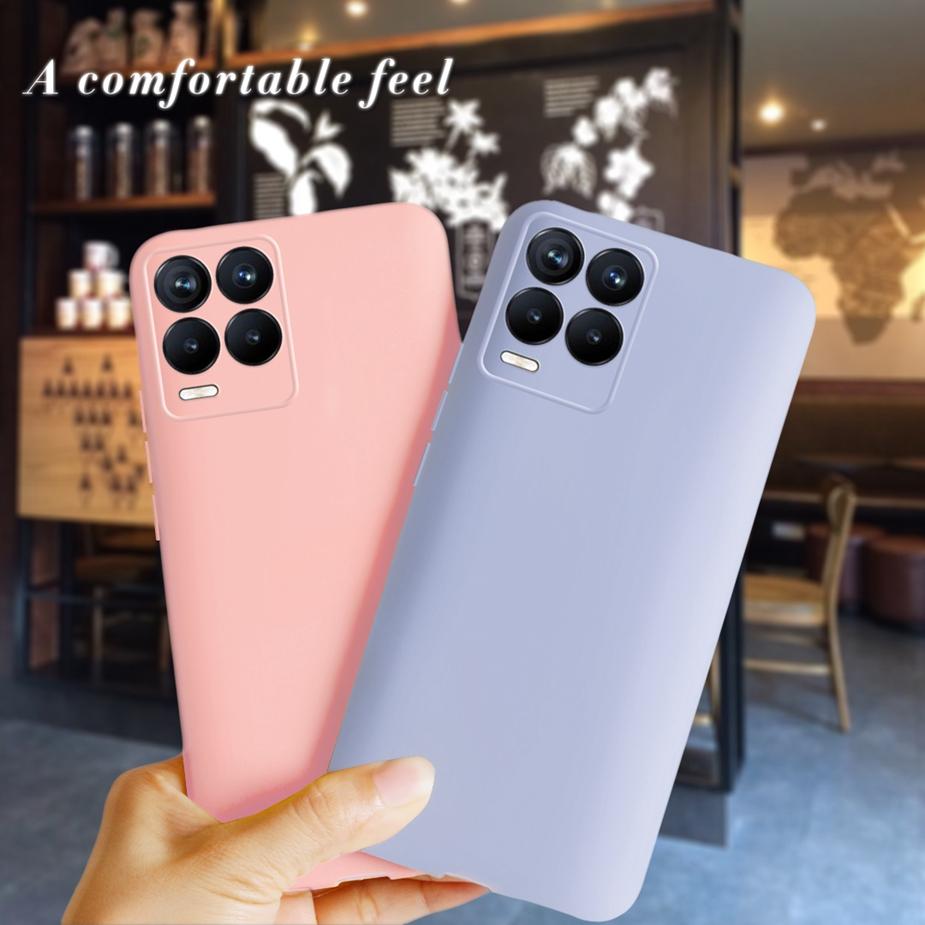 Süße Süßigkeiten Hülle Für Oppo Realme 8 Hülle Realme 8 Pro RMX3081 Weiche Dünne Funda Handyhüllen Für Realme 8 RMX3085 Realme8 Pro Bumper