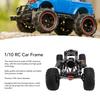 1/10 Scale RC Car Metal Frame 313mm Wheelbase High Low Double Speed Differential Lock Axle Frame for SCX10 1/10 Remote Control Car