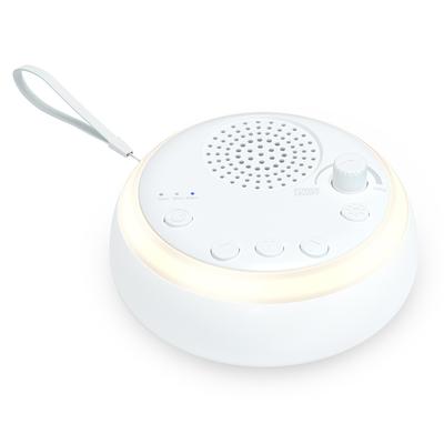 Máquina de ruido blanco de escritorio Mini máquina para dormir para bebés luz nocturna incorporada 16 sonidos relajantes