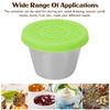 Beauty Salon Essential Oil Cup Stainless Steel Condiment Salad Dressing Container with Silicone Lid 70ml