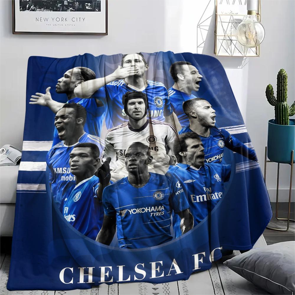 

Chelsea,pattern Flannel Blanket, High quality Comfortable for All Seasons, Home Decor, Warmth and Comfort, Perfect for Gifts. 80cm x 120cm