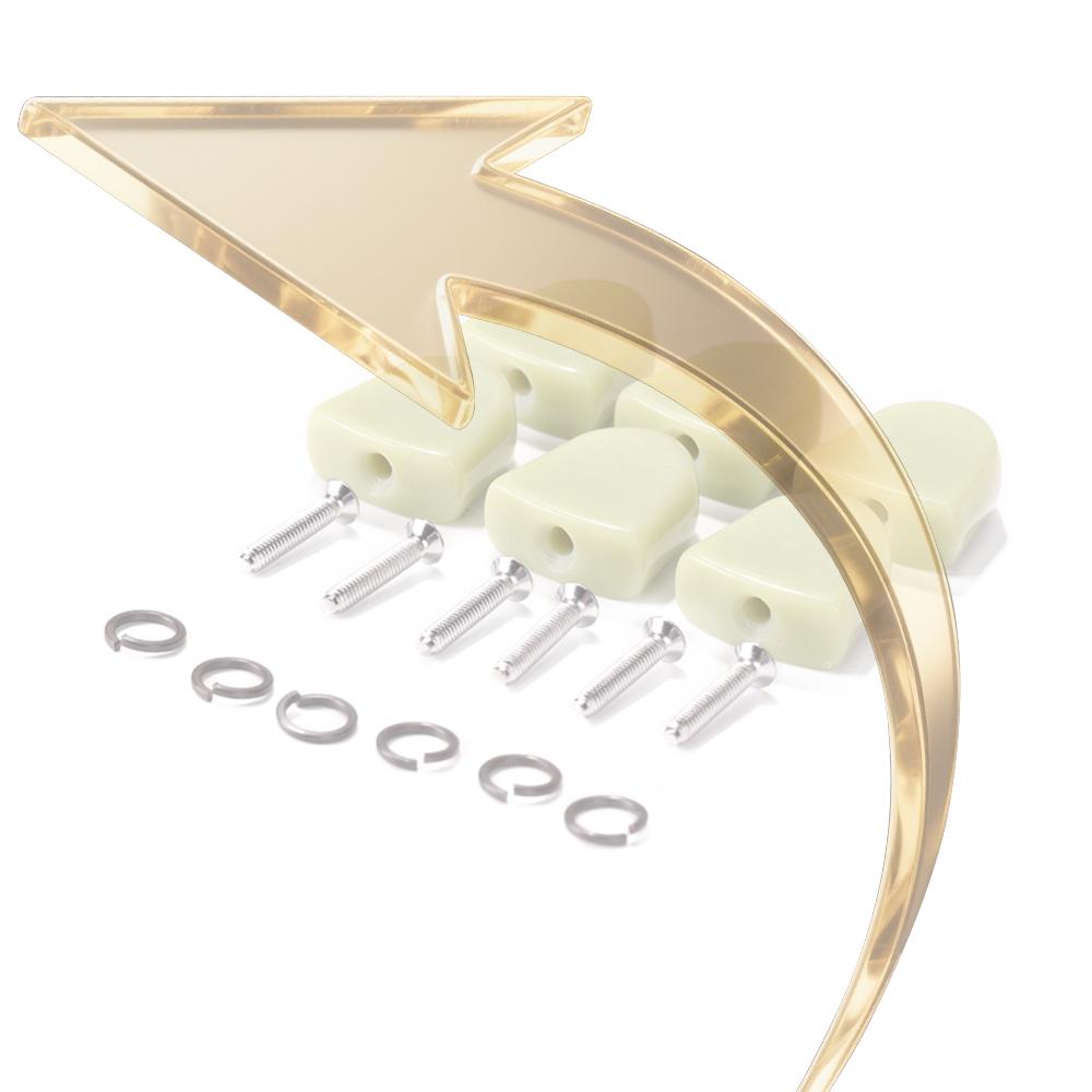 

Plastic Folk Guitar Tuning Pegs Keys Caps Kit String Tuners Knobs Handle Machine China Mainland