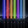 Star Wars RGB Lightsaber Toy - Entry-level Metal Laser Sword, Rechargeable, 7-14 Colors