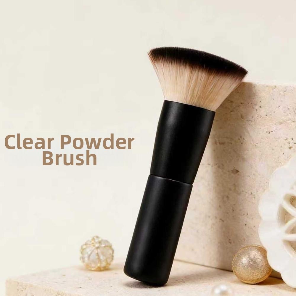 Soft Fiber Foundation Brush Fluffy Bristles Face Contouring Brush  for Blush Application
