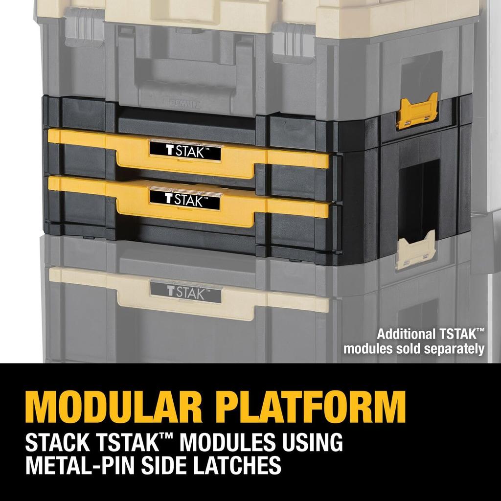 DEWALT DWST17804 TSTAK IV Double Shallow Drawers by DEWALT [Item]