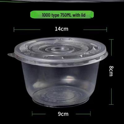 Clear PP Disposable Bowls