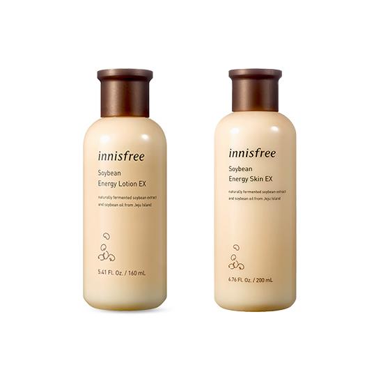 

Innisfree Soybean Energy Lotion EX 160мл / Skin(Toner) EX 200мл