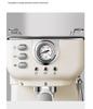 Italian Semi-Automatic Espresso & Milk Frothing Machine for Home or Office