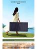 Portable Folding Roll-Up Camping Table and Chair Set - Ideal for Picnics and Barbecues