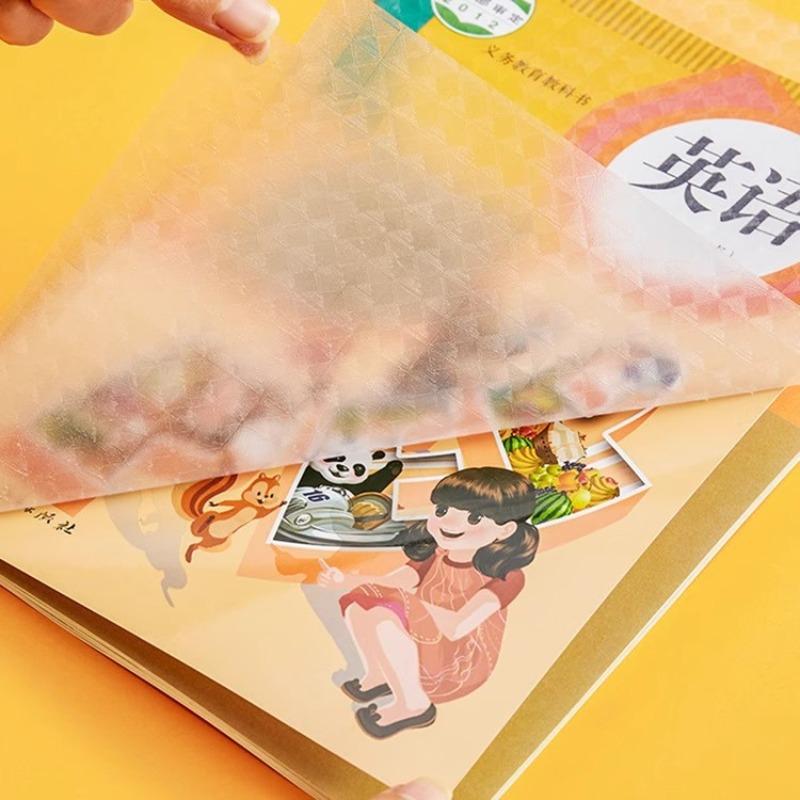 Selbstklebende Buchfolie, Transparente Matte Buchfolie, Papierumwickelte Buchfolie, Buchfolie, Selbstklebendes Buchpapier
