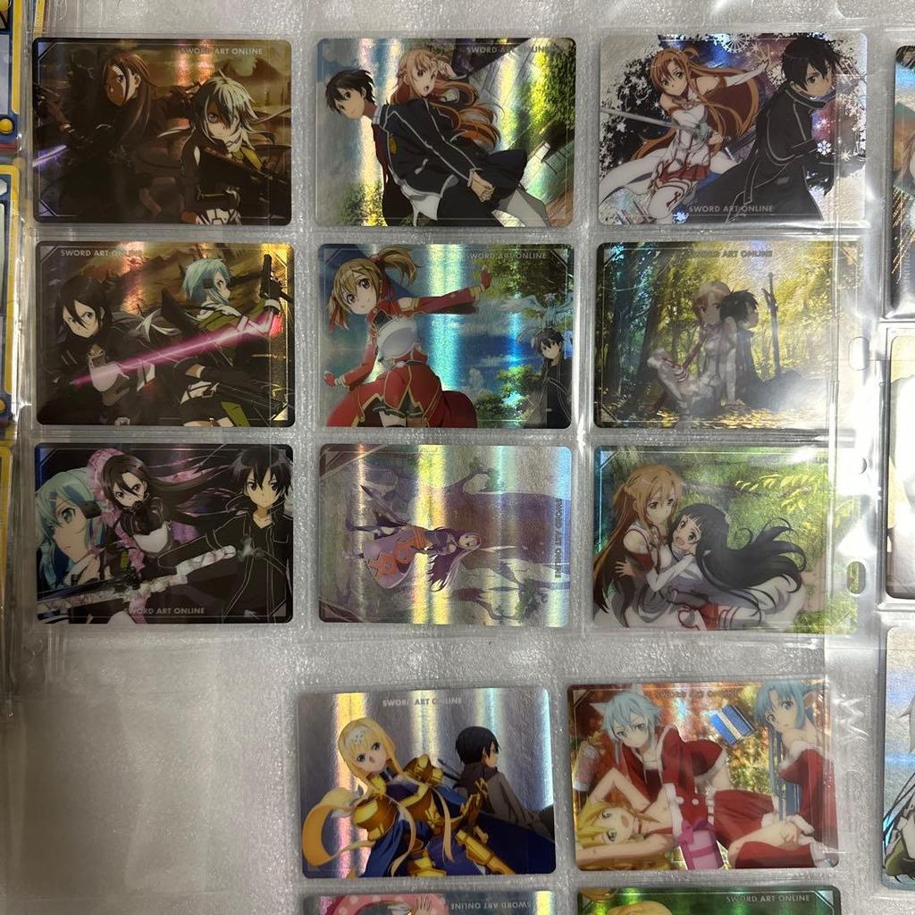 Used Sword Art Online Union Arena Hologram Picture Collection