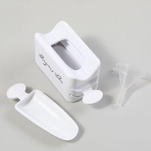 

Самостоятельная коробка с блестками для ногтей, сумка для пудры для ногтей, коробка для ногтей X (2 куска)