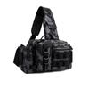 600D Nylon Fishing Sling Bag Camouflage Fishing Tackle Waist Pack Lure Tackle Bag  Fishing Hiking