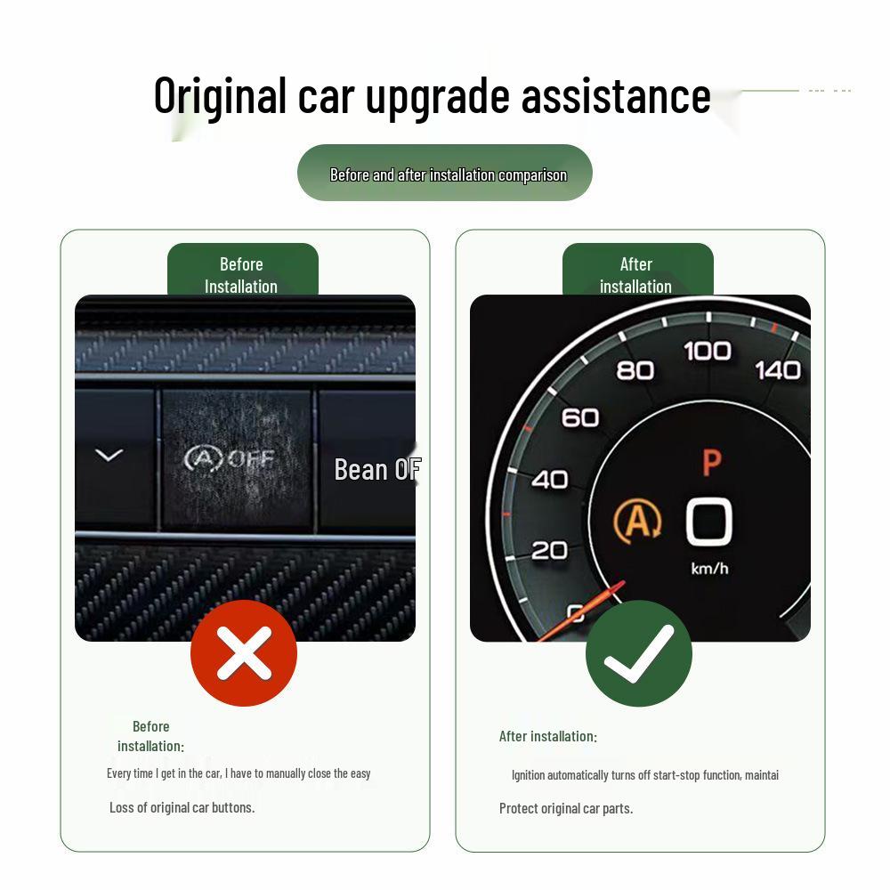 Chery Tiggo 8 2020-2024 Start-Stop Deactivator