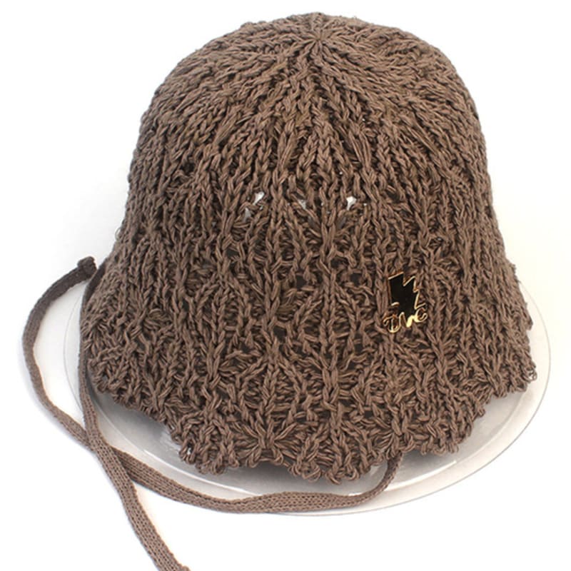 

Universal chemistry Summer String Brown Bonnet Hat FREE