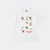 Plus-size plus-size plus-size girl pure cotton American vintage cartoon short-sleeve T-shirt for women, summer design niche and unique short-sleeve to
