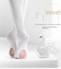 Spring/Summer Children's 60D Dance Socks: Thin Velvet Ballet Pantyhose, Anti-Hook, White