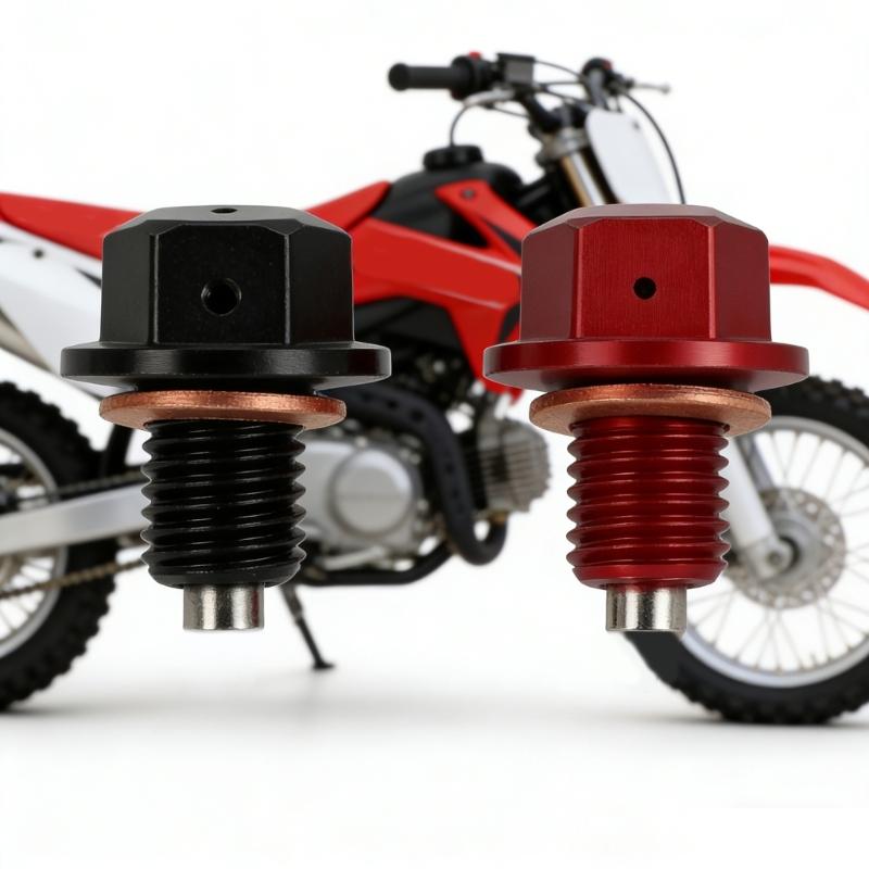 Aluminum Oil Drain Bolt Easy Installation & Corrosion Resistance Oil Drain Plug Suitable for Car 110F Motorcycle