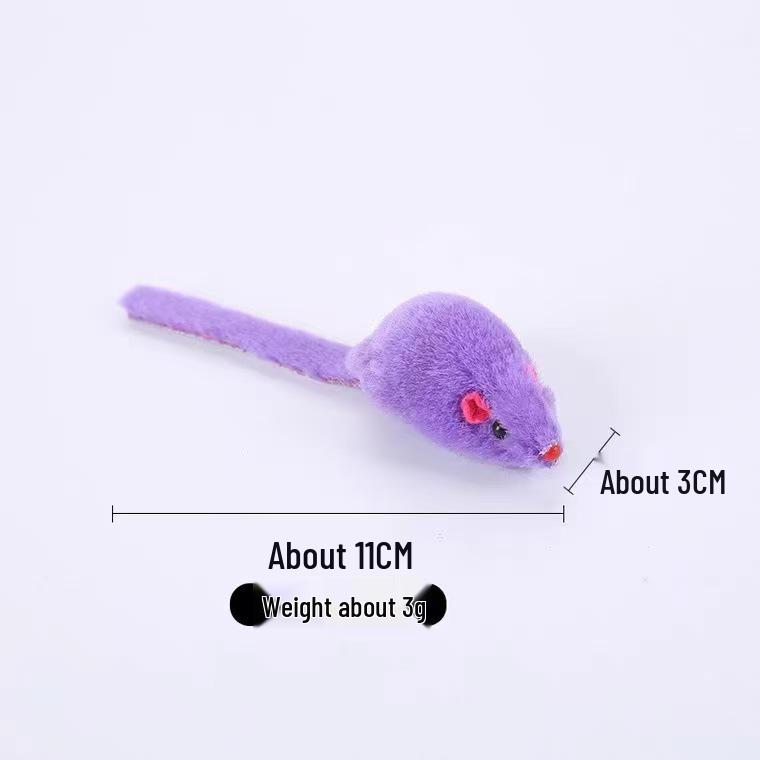 Plush Simulation Mouse Cat Toy for Self-Entertainment