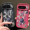 Luxury Retro Dark Floral Pattern Case For Google Pixel 10 Pro XL Pixel 9A 9 Pro 8 7 8A 7A Shockproof Bumper Soft Silicone Cover