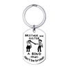Funny Titanium Steel Dog Tag for Brothers and Sisters - Perfect Birthday Gift
