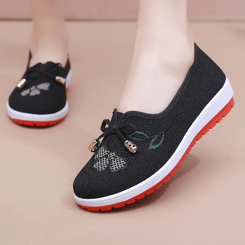 Zapatos De Mujer Women High Quality Anti Skid Multi Color Mom Flat Loafers Sapatos Femininas Lady Classic Round Toe Shoes Ga249