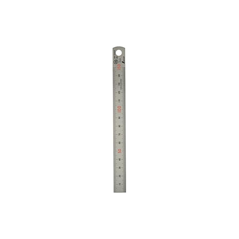 HOZAN Metal Ruler, Straight Ruler, 150mm SB-42
