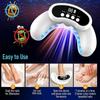 Foldable Fungal Nail Laser Light 30-LED Onychomycosis Repair Toenail Fingernail Care Device, 22 Blue