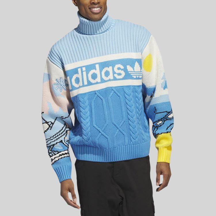 adidas Originals Cartoon Lupetto Knit Pullover HZ9215-