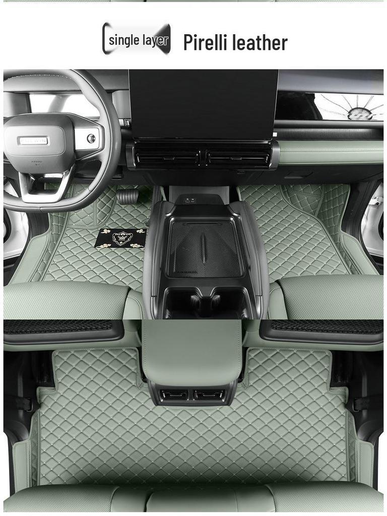 Fengyun X3/X3L Leather Floor Mats 2025 - Five-Seater Car Interior Carpet Accessories